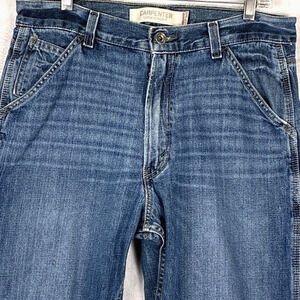 VTG Levis Y2K Carpenter Loose Straight Jeans 33x32 (34x32) Baggy Skater Grunge